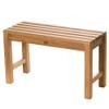 ARB Teak and Specialties Teak 30" (75 cm) Shower Bench Coach, Brown view 1