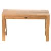 ARB Teak and Specialties Teak 30" (75 cm) Shower Bench Coach, Brown view 4