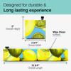 Chicwrap Lemon Refillable Plastic Wrap Dispenser - Includes One 12" x 250' Roll of Professional Grade Plastic Wrap - BPA Free and Kosher Certified - Reusable Dispenser w/Slide Cutter view 4