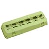 Lime Green Tint Colored Blank 12-Egg View Top Paper Pulp Carton (150 Pack) view 1