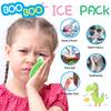 5 PCS Boo Boo Ice Packs, Reusable Ice Pack, Auxiliary Fever Reduction, Hot Cold Pack for Injuries, Wisdom Teeth, Baby Colic, Gas and Upset Stomach, Pain Relief, Fever, Headaches view 2