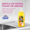 Clorox Fraganzia Liquid Dish Soap | Smells Great and Cuts Through Tough Grease FAST | Quick Rinsing formula Washes Away Dirt | A Powerful Clean You Can Trust, Orange Zest Scent, 22 Ounces view 3