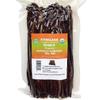 100 Organic Vanilla Beans Madagascar Grade B for extract, Cooking and Baking. Certified USDA Organic. 5"-7" by FITNCLEAN VANILLA| Whole NON-GMO Bourbon Pods view 1