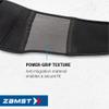 Zamst ZW-5 Sports Back Brace With Integrated Auxiliary Belt-for Golf, Tennis, Baseball, Basketball, Volleyball, Ice Hockey, Pickleball-Black, (XL) view 4