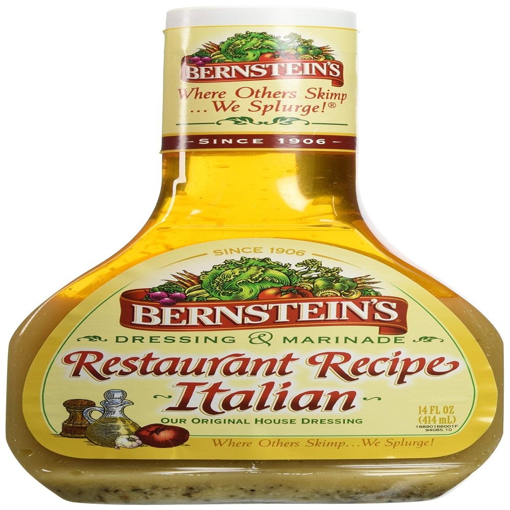 Bernstein's Restaurant Recipe Italian Dressing, 14-Ounce (Pack of 3) - SET OF 2