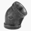 8700126108 .37 in. Black44; 45 Degree Elbow view 1