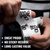 2POOD Lift Heavy Weightlifting Tape 3-Pack | Crossfit Weightlifting Tape | Premium Adhesive Tape for Weightlifters | Easy Stretch & Flexible for Non-Slip Lifting (Black) view 3