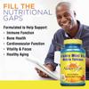 Nature's Life Lemon Bioflavonoids 1000mg & Mighty Mini Vite Bundle | Immune & Overall Health Support | 250ct, 240ct view 4