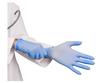100 Disposible Blended Nitrile Gloves Powder/Latex Free Synthetic Blend Light Blue Extra Large view 2