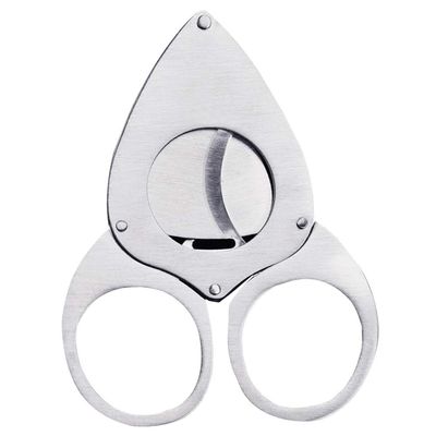 Adela Stainless Steel Cigar Scissors Cutter Super Sharp Cutters Cigar Accessories (04108stainless Steel)