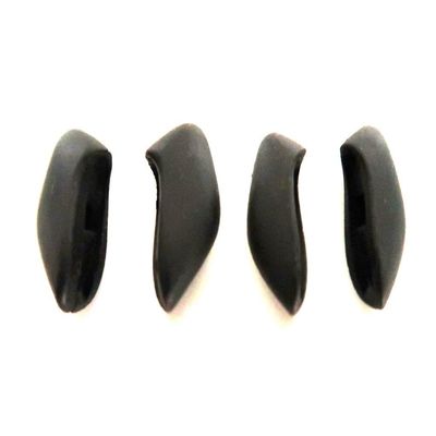 Galaxy Nose Pads & Earsocks Rubber Kits Compatible For Oakley Flak Jacket XLJ Black (Nose Pad Black 2 Sizes)