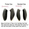 Galaxy Nose Pads & Earsocks Rubber Kits Compatible For Oakley Flak Jacket XLJ Black (Nose Pad Black 2 Sizes) view 2