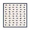  Japanese Furoshiki Cute Handkerchief & Bento wrapping Cotton Fabric Wrapping Cloth Handmade In Kyoto Gifts Souvenir (blue hedgehog, 50x50cm) view 1
