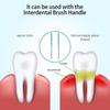 Cowwell Interdental Brush Dental Picks Tooth Floss Interdental Brush Between Teeth Refills White Refills for Tooth Cleaning(30 Pieces,Small) view 3