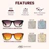 proSPORT 2 Pack Classic Horn Rim Retro 80s Bifocal Sunreaders UV400 Unisex Outdoors +100 to +400 with Microfiber Pouch view 4