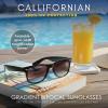 proSPORT 2 Pack Classic Horn Rim Retro 80s Bifocal Sunreaders UV400 Unisex Outdoors +100 to +400 with Microfiber Pouch view 2