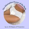 Rael Disposable Underwear for Women, Organic Cotton Cover - Postpartum Essentials, Leak Locker, Unscented, Maximum Coverage (Size L-XL, 12 Count) view 4