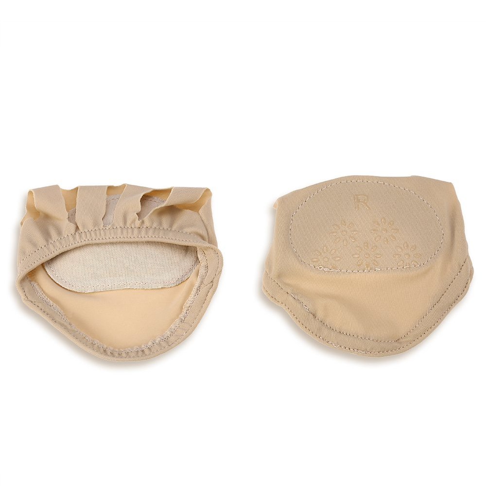 Metatarsal Pads for Women and Men Forefoot Gel Sole Pads of Soft Fabric Foot Sleeve for Metatarsalgia Mortons Neuroma - Prevent Pain and Discomfort(Flesh)