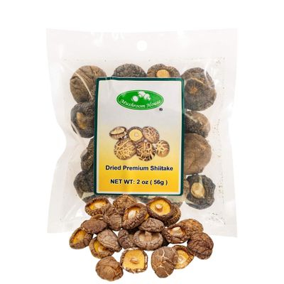 Mushroom House (MUSI1) Dried Shiitake Premium Mushrooms, 2 Oz