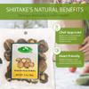 Mushroom House (MUSI1) Dried Shiitake Premium Mushrooms, 2 Oz view 3