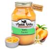 Amish Valley Products Old Fashioned VANILLA Peaches Halves Canned Jarred Peach in 32 oz Glass Jar view 1