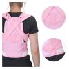 DSMYYXGS Pain Relief 4Size Pink Children Kids Back Waist Shoulder Supporting Posture Correction Belt Braces Supports Bone Care (Size : Small) view 3