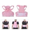 DSMYYXGS Pain Relief 4Size Pink Children Kids Back Waist Shoulder Supporting Posture Correction Belt Braces Supports Bone Care (Size : Small) view 4