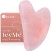 BAIMEI IcyMe Natural Rose Quartz Gua Sha Facial Sculpt Massage Tool-Pink view 1