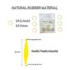 1/4 Inch Orthodontic Elastic Rubber Bands, 500 Pack Medium 3.5 Ounce Rubberbands Dreadlocks Hair Braids Fix Tooth Gap, 5 Pack Free Elastic Placer for Braces view 2