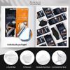 AIRAID-KF94 [Individually Wrapped] - Made in Korea, 4-Layer Filter, 3D Face Mask, Black, White, Adult and Older Teens (Black-10P) view 2