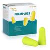 Glove Station Disposable Ear Plugs, 100 Pairs  Uncorded Foam Ear Plugs for Sleeping & Noise Reduction, Individually Wrapped, 32dB NRR, Hi-Viz Green, Hearing Protection for Work & Travel view 1