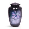 HLC Lovely Butterfly Black Finish Cremation Urn for Human Ashes - Funeral Urn Handcrafted - Affordable Urn for Ashes (Adult (200 lbs)  10.5 x 6 , Cremation Urn) view 1