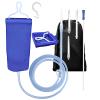 2L Enema Kit Colon Cleansing Irrigation Bag Set Silicone Enema Tubing Hose Tube Replacement, Coffee Enema Bucket Kit Home Shower Intestinal Irrigator for Men Women Detox Constipation 5Pcs Enema Nozzle view 1
