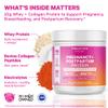 Pink Stork Pregnancy & Postpartum Protein Powder for Women, 20g Whey & Collagen, Prenatal & Breastfeeding Protein Shake Mix for Energy, Recovery & Hydration, Chocolate, 15 Servings view 2