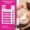 Pink Stork Pregnancy & Postpartum Protein Powder for Women, 20g Whey & Collagen, Prenatal & Breastfeeding Protein Shake Mix for Energy, Recovery & Hydration, Chocolate, 15 Servings view 3