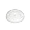 Edogawa Bussan BPFL16 Bio PET Flat Lid, For 16 oz, Diameter 3.8 x Height 0.4 inches (9.8 x 1 cm), Pack of 50 view 1