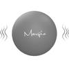 3'' Vibrating Massage Ball - Massage Roller Ball with 5 Speed Vibrations for Muscle and Fitness, Plantar Fasciitis Pain Relief, Myofascial Release and Trigger Point Treatment (Gray) view 1