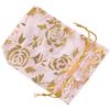 100Pc 7x9cm Drawstring Gift Jewelry Bags Pouches Wedding Xmas Gifts Bags view 4