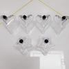 6 Pcs Star and Love Heart Shape Plastic Cupping Hijama Cups of Cupping Set Plastic PC Vacuum Cupping Suction Cupping view 2