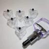 6 Pcs Love Heart Shape Plastic Thickened Reusable Cupping Device Cupping Therapy Cupping Hijama Cup view 1