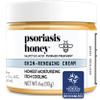 PSORIASIS HONEY Skin-Renewing Cream - Eczema & Seborrheic Dermatitis Cream - Psoriasis Treatment for Skin, Redness & Itch Relief (4oz) view 1