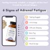 Adrenal Support for Women & Men  Cortisol Manager  Natural Stress Relief Supplement - Adrenal Fatigue, Mood Health, and Energy Supplements with Ashwagandha & L-Tyrosine  60 Non-GMO Veggie Capsules view 2
