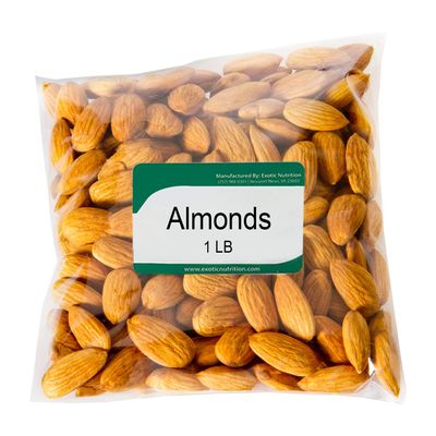 Raw Almonds | Unsalted, No Shell | Healthy Snack for Squirrels (1 Lb.)