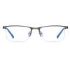 COTIA/Bifocal Photochromic Men's Business Fashion Metal Half-frame Reading Glasses (qiang, 3.25) view 2