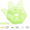 2PCS Weekly Pill Organizer Large 7 Day Pill Box Organizer Daily Medicine Case for Vitamin Fish Oil Pills Supplements Arthritis Friendly view 3