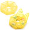 2PCS Weekly Pill Organizer Large 7 Day Pill Box Organizer Daily Medicine Case for Vitamin Fish Oil Pills Supplements Arthritis Friendly view 1
