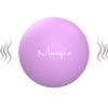 3'' Vibrating Massage Ball - Massage Roller Ball with 5 Speed Vibrations for Muscle and Fitness, Plantar Fasciitis Pain Relief, Myofascial Release and Trigger Point Treatment (Purple) view 1
