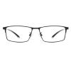 COTIA Photochromic Bifocal Reading Glasses, Ultra-light Alloy Men's Business Half-frame and Full-frame (black/full frame, 1.75) view 2