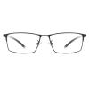 COTIA Photochromic Bifocal Reading Glasses, Ultra-light Alloy Men's Business Half-frame and Full-frame (gun/full frame, 1.0) view 2