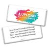 12ct Add Your Own Artwork Personalized Candy Chocolate Bars (12 Pack)